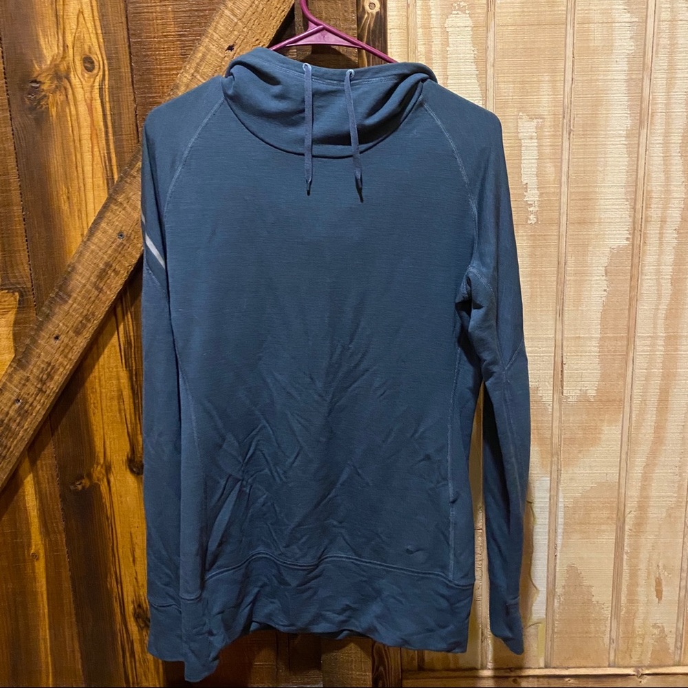 Nike hoodie teal medium